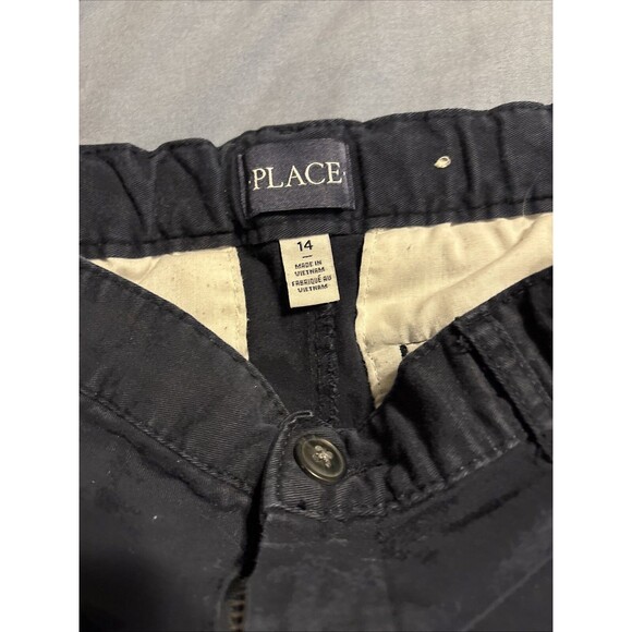 CHILDRENS PLACE NAVY BLUE SCHOOL UNIFORMS SHORTS SIZE 14 - Picture 4 of 5